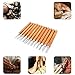 LIVEHITOP 12 Piece Set Wood Carving Tools Knife Kit for Rubber, Small Pumpkin Soap Vegetables Wood Carving Tools Kit for Beginners Kids Adults