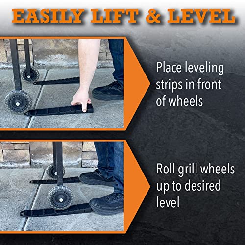 BBQ Butler Gator Tail Leveling Shims for Grill Plastic Wedges for