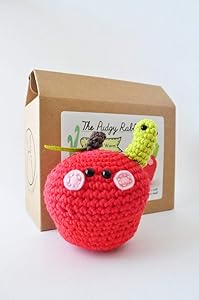 DIY Beginner Crochet Kit (Apple)