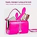 G-Spot Rabbit Vibrator with Lifelike Texture for Women Clitoris Stimulation | Lyps Holly - Waterproof Silicone Dildo Clit Dual Action Stimulator with 10 Powerful and Silent Vibration Patterns