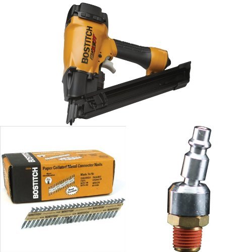 BOSTITCH MCN150 StrapShot Metal Connector Nailer with PTMC148151M