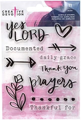 Creative Devotion 349282 Prayers Stamps, Multi