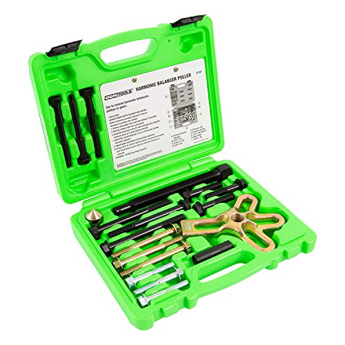 OEMTOOLS 37187 Harmonic Balancer Puller Kit, Works as Harmonic Balancer, Gear Pulley, Crank