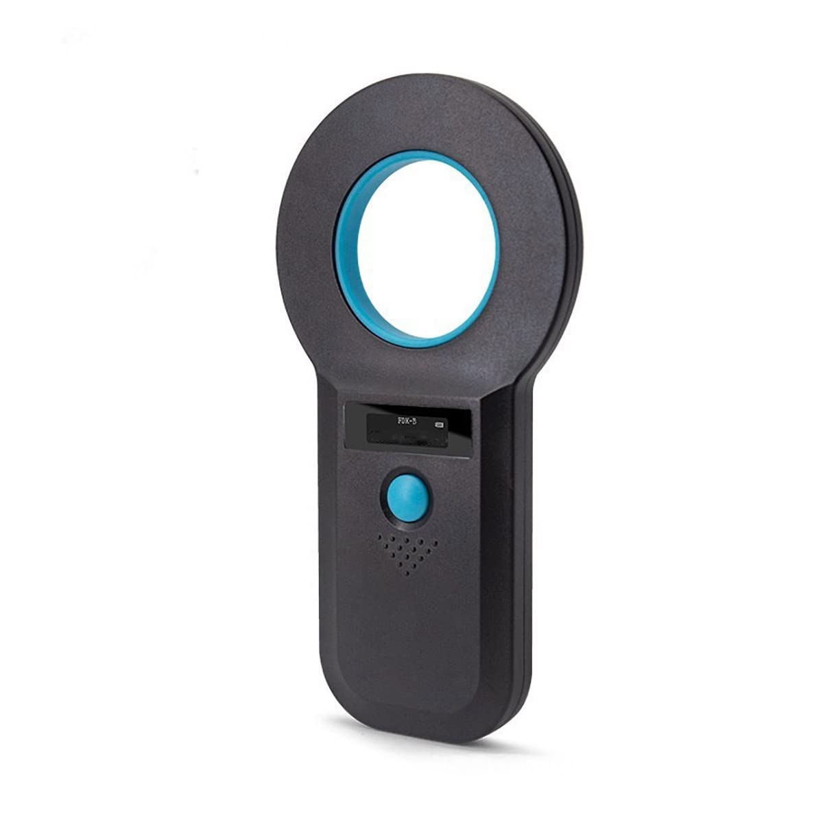 VOANZO Halo Microchip Scanner Pet Chip Scanner with 128 Sets Data Storage Compatible with EMID FDX-B(ISO11784/85) for Animal/Pet/Dog/Cat/Pig -Black