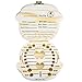 CozyCabin Baby Teeth Box, Cute Wood Tooth Storage Box Souvenir Box for Kids Boy&Girl (English, Boy)