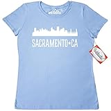 Inktastic Sacramento California Skyline CA Cities Women's T-Shirt