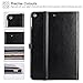 ZtotopCases for iPad 6th/5th Generation 9.7 Inch 2018/2017 iPad Air 2 & 1 Case, Premium PU Leather Business Folding Cover with Auto Wake/Sleep, Multiple Viewing Angles for iPad Air 2nd/1st Gen, Black