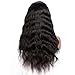 Eayon Hair Pre Plucked 360 Lace Frontal Wigs-Body Wave Full Frontal Lace Human Hair Wigs for Women Natural Hairline with Baby Hair Natural Color 150% Density 18inch