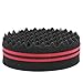 HALLO Big Holes Barber Hair Brush Sponge Dreads Locking Twist Afro Curl Coil Wave Hair Care Tool(2 Packs)