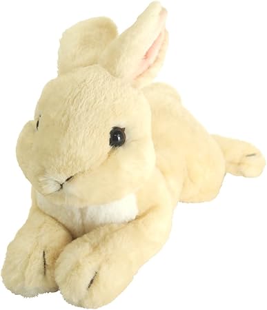 Amazon ひざうさぎ ぬいぐるみ ベージュ おもちゃ おもちゃ