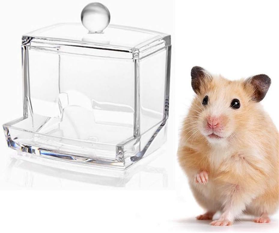 KunLS Rabbit Food Dispenser Small Animal Feeder Hamster Feeder Automatic Hamster Water Bottle Holder Hamster Water Bottle Stand Hamster Water Bottles Pet Supplies Small Animals Rabbit Food Bowl