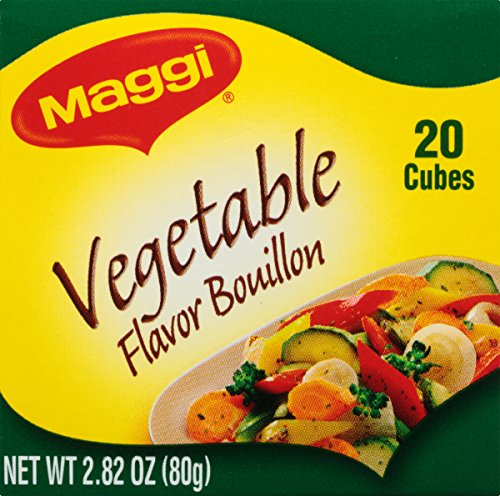 Maggi Vegetable Flavor Bouillon Cubes