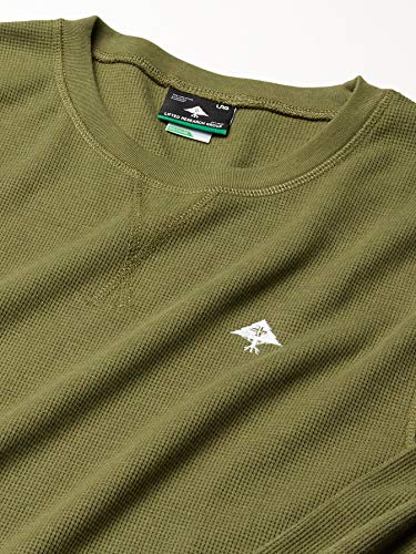 Download LRG Men's Long Sleeve Raglan Henley Shirt - Choose SZ ...