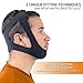 Sisufy Anti Snoring Chin Strap - Premium Snoring Solution and Anti Snoring Devices - Snoring Chin Strap for CPAP Users - Stop Snoring Sleep Aid for Mouth Breathers