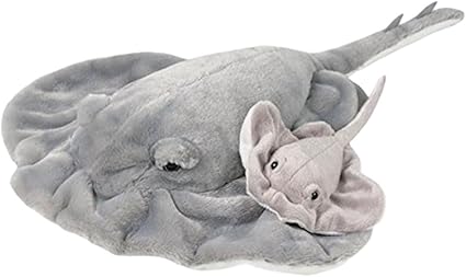 Life Stingray with Baby Plush Toy 22 