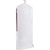 Hayden Hill Luxury Organic Cotton Garment Storage Bag - Long 58 Inch Dress Bag - Breathable 
Moth-Proof For Full Length Dres