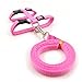 XPangle Adjustable Cat Harness Pink and Leash Halter Nylon Strap Belt Safety Rope Leads