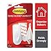 Command Spring Clip, 1 clip, 2 medium strips
