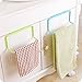 Vivian Over Cabinet Towel Ring Rack Bathroom Kitchen Cupboard Hanging Holder Set of 2 PCS (Pink)