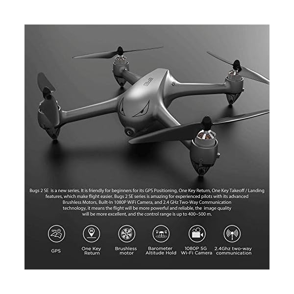 WEHOLY Spielzeugmodell RC-Drohne mit Kamera 5G 1080P WiFi FPV Brushless GPS-Positionierung Follow Me Höhe Hold RCFor… – Bild 5
