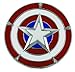 Jewel M Captain America's Shield Belt Buckle