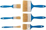 Silverline 50pce Disposable Paint Brush Set Pure Bristle Utility Brushes view 3