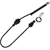 XYgdhqpt 336969 Throttle Cable,21in,Carburetor to Accelerator Lever,1Pc | Fit for Chevelle/El Camino 1968-1972 &amp; Monte Carlo 1970-1972 &amp; Camaro 1970-1973,Smooth Linear Throttle Response