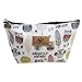 TraveT Printed Cosmetic Bag Washing Bag Fashion Cartoon Waterproof Bag Coin Purse