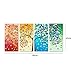Awakingdemi 5D DIY Full Diamond Painting Colorful Tree Embroidery Paint Cross Stitch Craft for Wall Decoration Home Decor 35X18inch