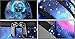 Galaxy Backpack, Anime Luminous Anti-Theft School Bag, Laptop Backpack with USB Charging Port, Unisex 15.6 Inch College Daypack for Girls, Starry
