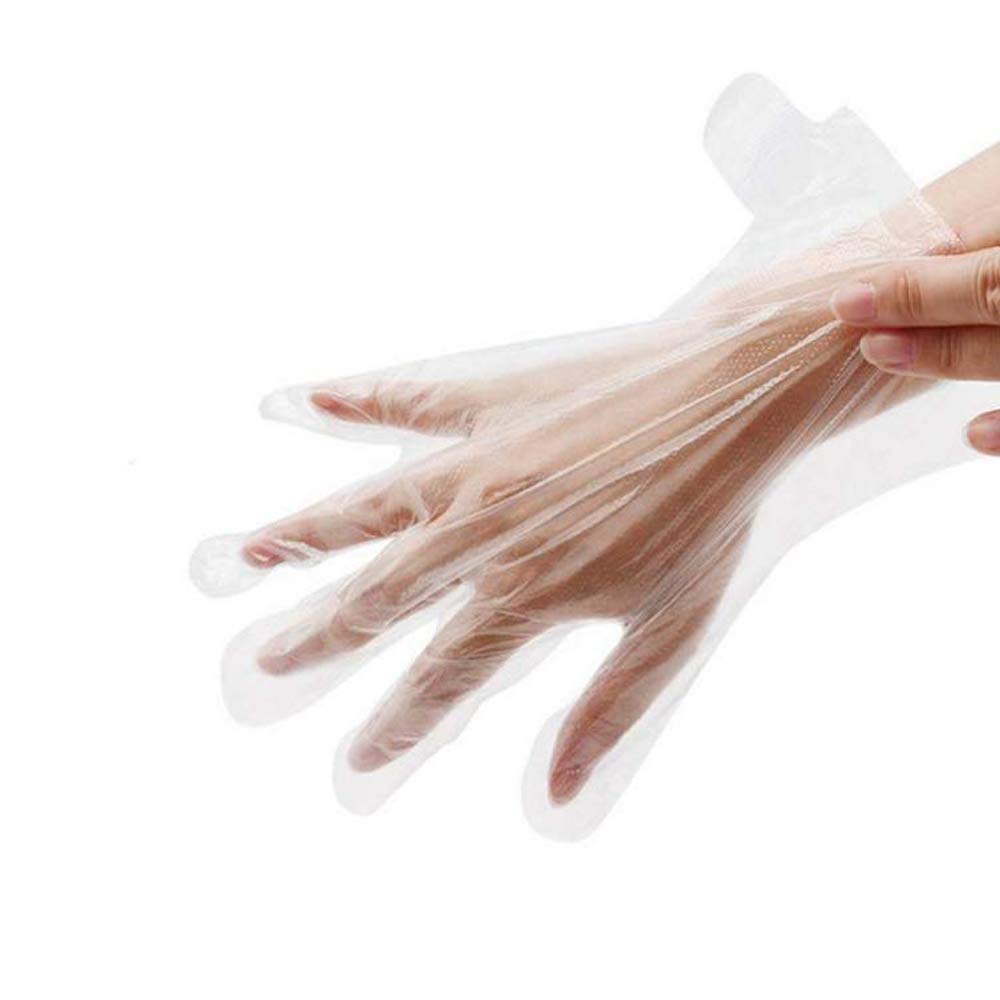 Damsale 200 pcs Paraffin Wax Liners for Hand, Larger and Thicker Disposable Plastic Hand Bags, Therabath Glove Mitt Liner Covers for Wax Therapy Treatment Wax Messes, Great for Paraffin Wax Machine : Beauty