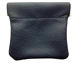 Classic Leather Squeeze Coin Purse change Holder For Men By Nabobb