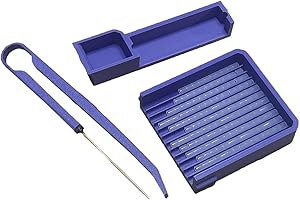 Centromio Fuse Bead Single Needle-Tweezer& Aligner Tray Set for Crafting Jewelry Bracelets, 5mm Fuse Beads Kit,Fuse Tool