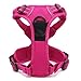 SGODA Dog Harness, Large, Fuchsia