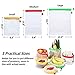 INCOK Reusable Mesh Produce Bags - Eco Friendly, 9 Pack with Tare Weight on Tags