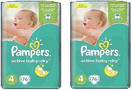 Pampers Pannolini Baby Dry Maxi Gr 4 Peso 8 14 Kg Alimentazione Per 1 3 Mesi 76 456 Pannolini Amazon It Prima Infanzia