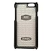 Lamborghini Aventador D2 Leather+Carbon Fiber Back Case for iPhone 6 Black