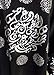 Black Muslim Islam Prayer Dress Galabeya Isdal Caftan Gilbab Abaya Hijab 363 (Black)