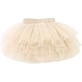 Colorful Childhood Baby Girls' Tutu Skirt Toddler 6 Layered Tulle Tutus 1-8T