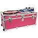 Seward Trunk Footlocker Trunk with Nickel Trim, Pink, 30-Inch (SWD7130-22)