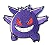 J&C Family Owned Application Pokemon Gengar Theme Cosplay Applique Patch Great gift for Parties, Decoration. Or Collecting!