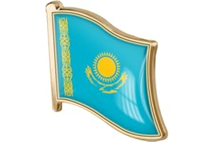 vmcoatdu Country Flag Pin Badge International Travel Brooch Metal Alloy Souvenir Pin for Hat Clothes Backpack