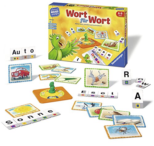 Ravensburger 24955 - Wort für Wort - Spielen und Lernen für Kinder, Lernspiel für Kinder von 6-9 Jahren, Spielend Neues… – Bild 2
