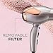 INFINITIPRO BY CONAIR 1875 Watt Lightweight AC Motor Styling Tool/Hair Dryer; Rose Goldthumb 3