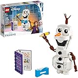 LEGO Disney Frozen II Olaf 41169 Olaf Snowman Toy Figure Building Kit Christmas Gift (122 Pieces)