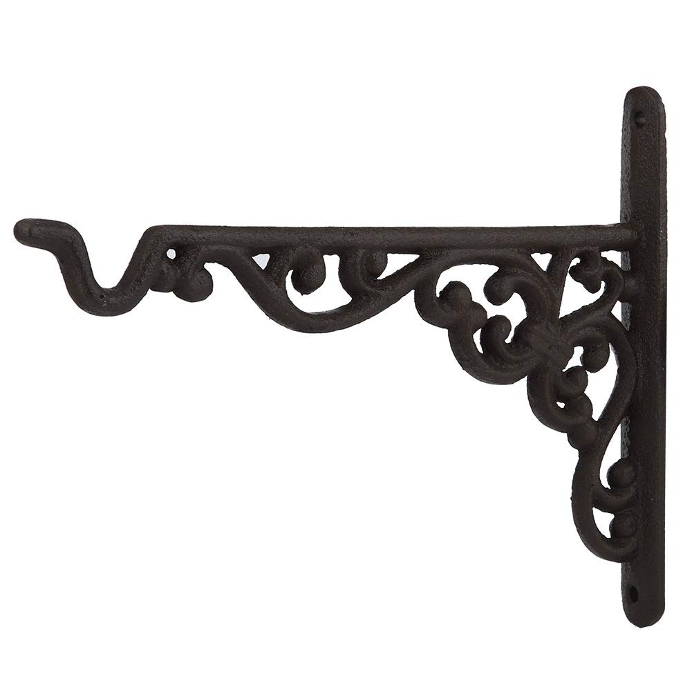 Samfox Plant Hanger Wall Hooks Potted Plant Hanger - Hanging Potted Plant Bracket Hook Hanger Wind Chime Bird Cage Feeder Lantern