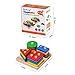 BETTROOM Toddler toys Wooden Educational Preschool Shape Color Recognition Geometric Board Block Stack Sort Puzzle for 1 2 3 4-5 6 year olds and Up Kid girls boys Children Baby