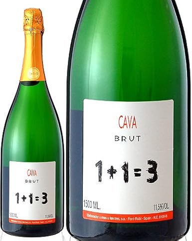 Amazon Co Jp ウ メス ウ ファン トレス 1 1 3 ブリュット マグナム1500ml 食品 飲料 お酒