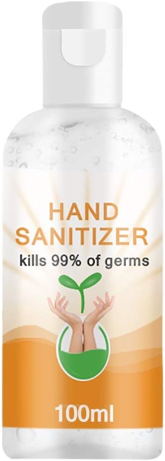 salaheiyodd 50ml/100ml Disposable Hand Sanitizer No-Rinse Liquid Hand Soap Spray to Instant Skin Cleaning, Soft and Non-irritating Hand Sanitizer Spray for Home Office Traveling