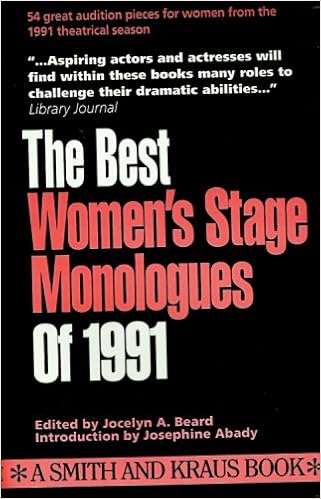 The Best Women S Stage Monologues Of 1991 Beard Jocelyn A 9781880399019 Amazon Com Books